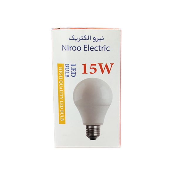 لامپ 15 وات حبابی نیرو الکتریک